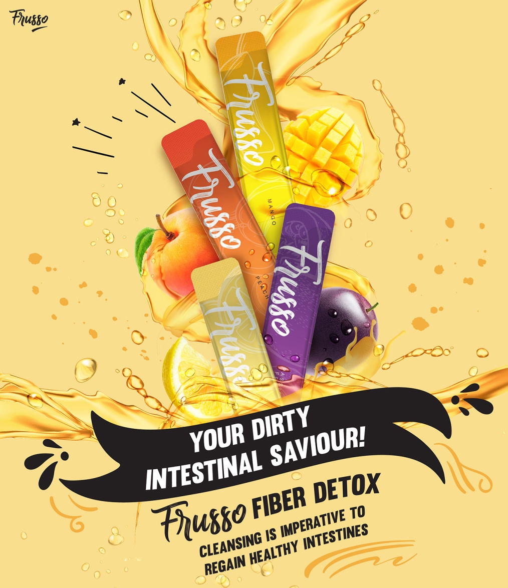 Wellous Frusso WellnessMall.com.my - Fiber Detox cleaning is imperative to regain healthy intestines