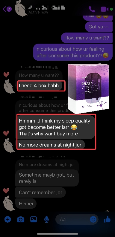 Wellous Relazz testimonials english 01